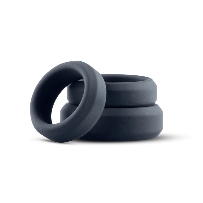 Boners Set de 3 cockrings Boners silicone